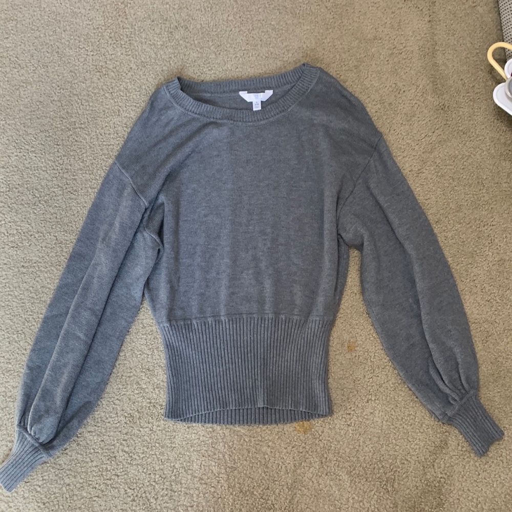 Gray womens sweater